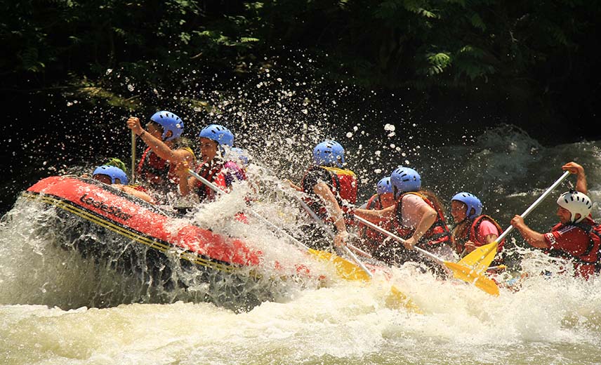 melen çayında rafting görüntüsü